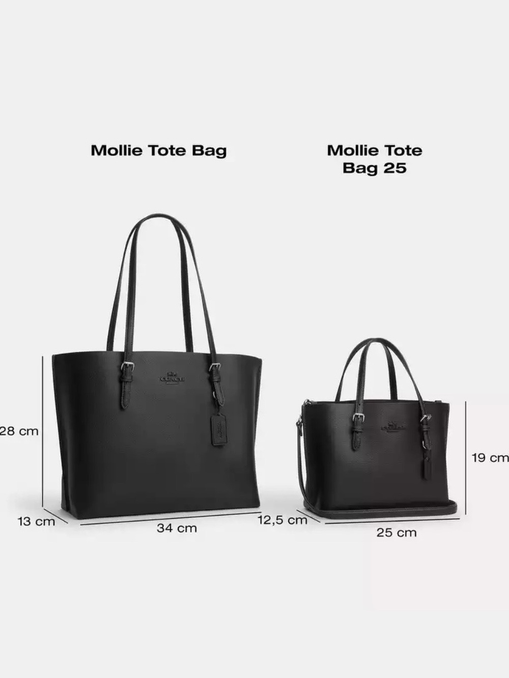 Coach Mollie Tote 25 - Picture 11 of 16